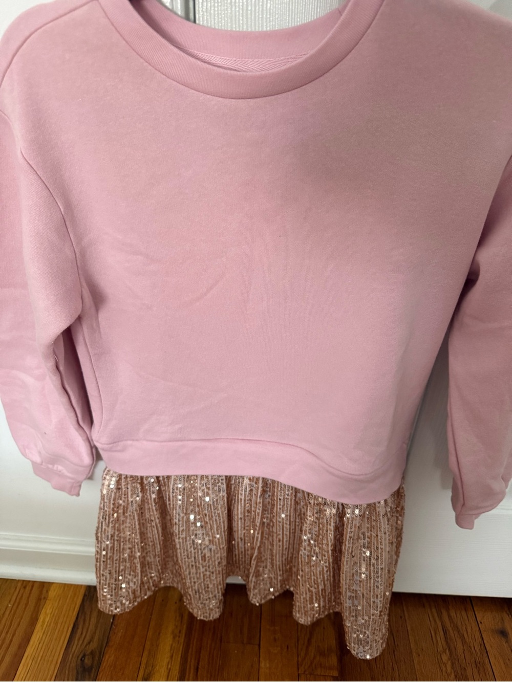 GAP Kids Light Pink Crewneck Top/dress